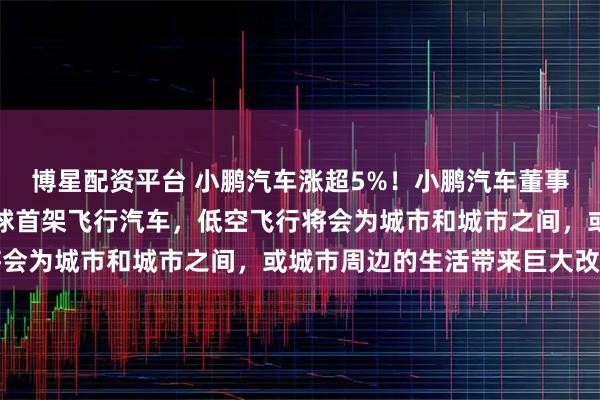 博星配资平台 小鹏汽车涨超5%!小鹏汽车董事长:明年量产并交付全球首架飞行汽车,低空飞行将会为城市和城市之间,或城市周边的生活带来巨大改变